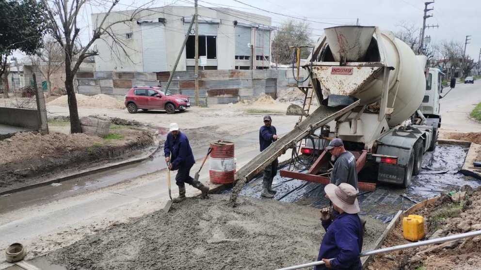 obras pavimentos barrios